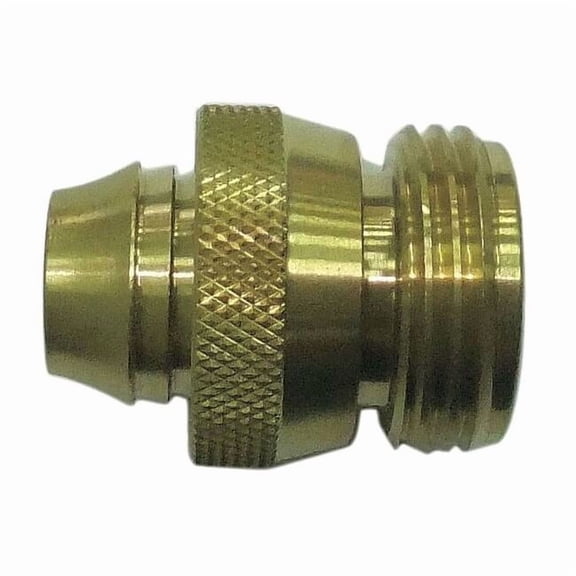 Westward Hose Connector,Male,Brass,100 psi 20KP37