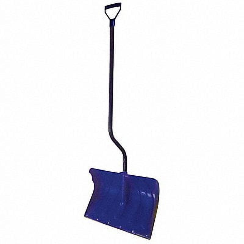 WESTWARD 21AD03 Snow Shovel 39 in Steel D Grip Handle Poly Blade