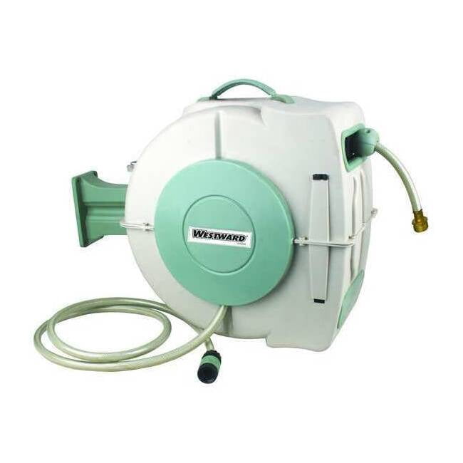 WESTWARD 24AD42 Hose Reel,Polyproylene,65 ft.