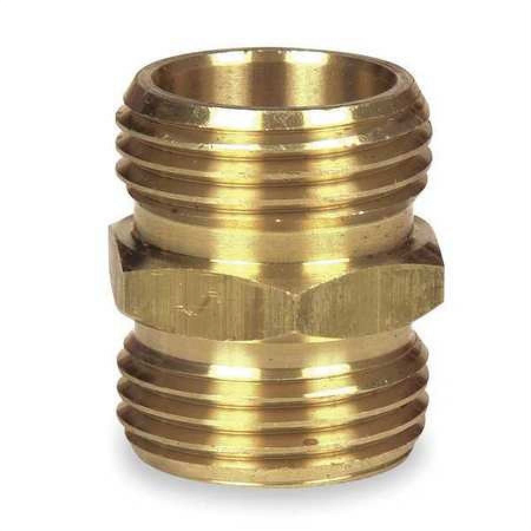 2 Raccords Tuyau Arrosage En Laiton 1/2" - Universel Stop Auto