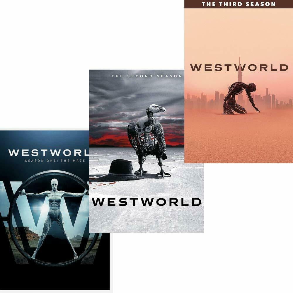 WESTWORLD Complete Series Seasons 1 3 DVD