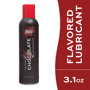 Wet Premium Water-Based Flavored Personal Lubricant, Luxury Edible Lube for Men and Women, Chocolate Flavor, 3.1 fl oz