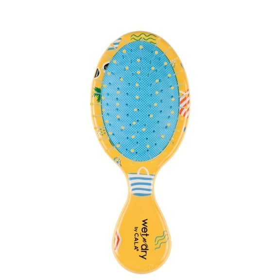 WET-N-DRY MINI DETANGLING HAIR BRUSH (TROPICAL VACATION)