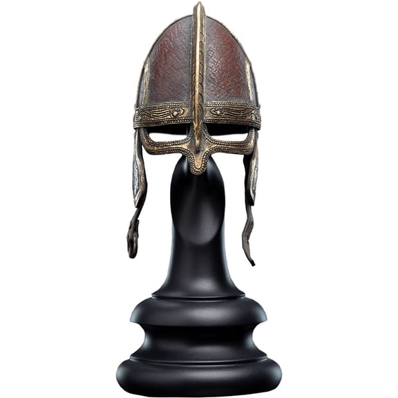WETA Workshop Mini Prop Replica - The Lord of the Rings Trilogy - Rohirrim Soldier's Helm 1:4 Scale (Limited Edition)