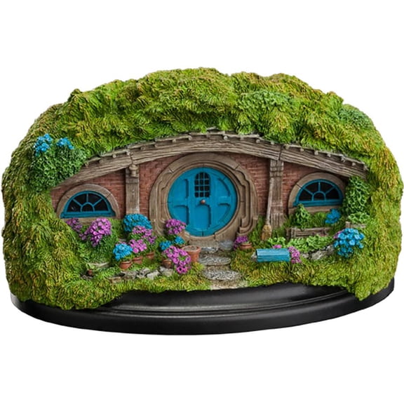 WETA Workshop Polystone - 36 Bagshot Row Hobbit Hole (Blue Door)