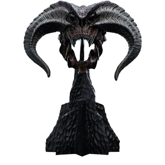WETA Workshop Polystone - The Lord of the Rings Trilogy - Skull of a Balrog Miniature Polystone Statue