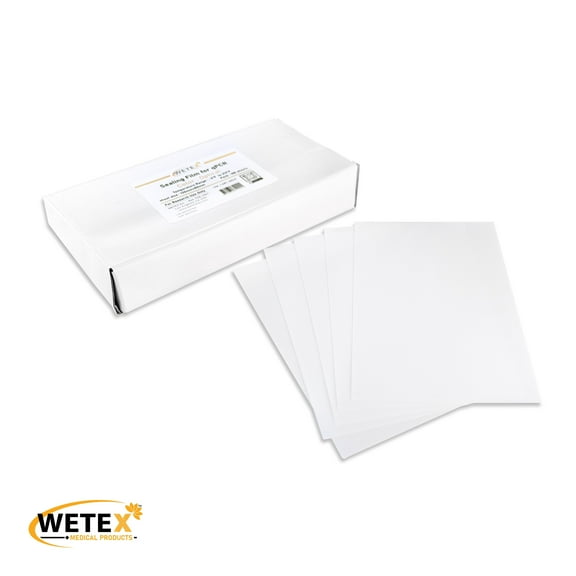 WETEX 100 Sheets Film for qPCR 96 Well Plate Optical