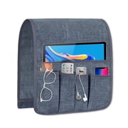 WETRBWEH Sofa Armrest Organizer, Non-Slip Arm Chair Hanging Caddy Remote Control Holder for Cell Phone TV Remote Control Magazines 35"X12.4"