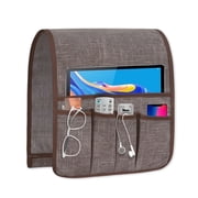 WETRBWEH Sofa Armrest Organizer with 6 Pockets,Non-Slip Arm Chair Storage Organizer Couch Remote Control Holder for Recliner Arm Organizer 35"X12.4"