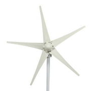 WETS 1 Set Wind Turbine 1200W DC 12V Wind Turbine Generator with 5 Blades Wind Turbine Kit for Homes Energy Supplementation