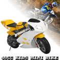 thumbnail image 1 of WETS 50cc Pocket Rocket Motorcycle, 2-Stroke Mini Motorcycle Kids Motorcycle Gas Pocket Motorbike with Front Rear Disc Brakes, Racing Max Speed 20MPH Max Range 20 Miles, 1 of 9