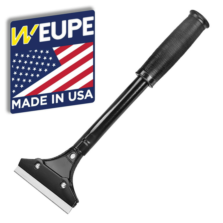 Weupe Razor Blade Scraper Tool: Window Scraper, Glass Cooktop Scraper & Paint Scraper, Car Decal, Sticker and Glue Remover Razor Holder with 5