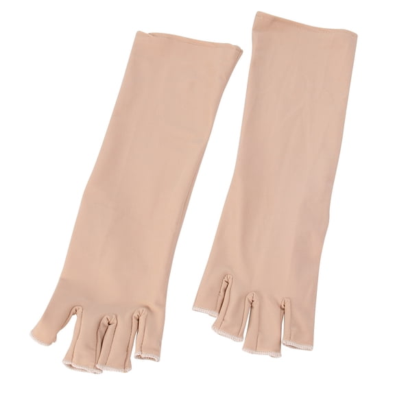 WEUVEB 1 Pair Women’s Ice Silk Cooling Arm Sleeves UV for Golf, Outdoor Sports, Sunburn Prevention
