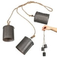 thumbnail image 1 of WEUVEB Christmas Ornaments Set with Bells, Bucket Shape Decorations for Doors and , Clear Sound, Iron Rope, 1.77x1.57x1.57 inches, 1 of 8
