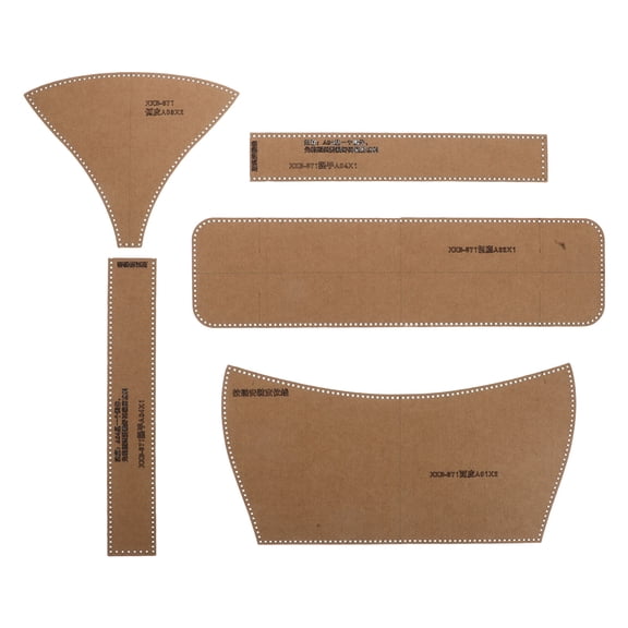 WEUVEB Paper Handbag Sewing Template - 1 Set Craft Pattern for Handmade Bags and Accessories