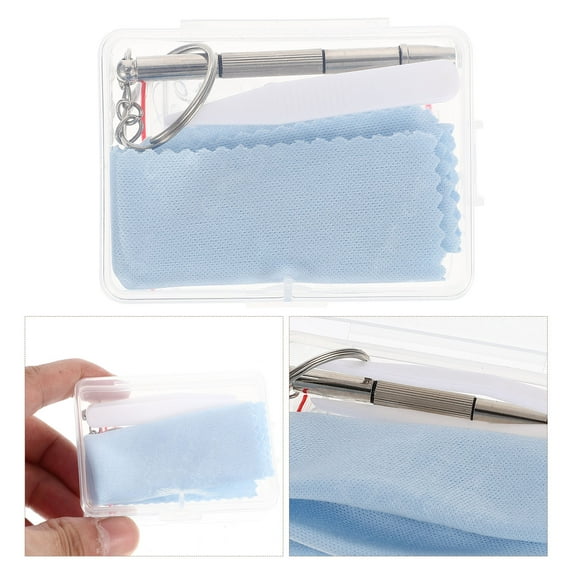 WEUVEB 1 Set of Comfortable PVC Anti Slip Eyeglasses Replacement Accessories Assorted Color for Adults