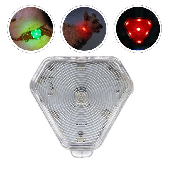 WEUVEB Dog LED Light Set for Nighttime Safety, Water Resistant with Reinforced Buckle, Visible Pet Collar Accessory