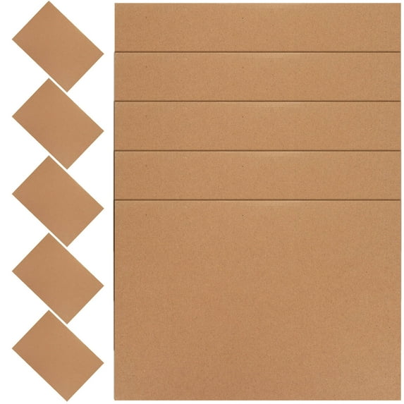 WEUVEB Practical Corrugated Packing Boxes Sturdy Lightweight for Storage