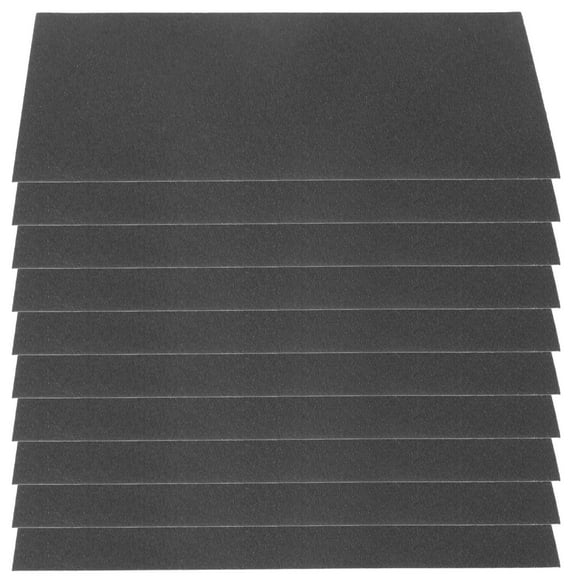 WEUVEB Billiard Paper Black Sandpaper for Billiard Cue 100 Sheets
