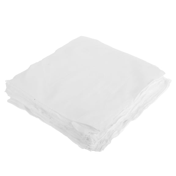 WEUVEB 100Pcs White Polyester Industrial Dusting Wipes with Antistatic Features