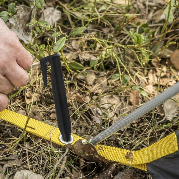 WEUVEB 100Pcs Spikes for Camping Hiking Gardening Outdoor Activities Men Women