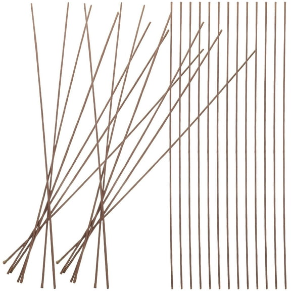 WEUVEB 100Pcs Paper Wrapped Flower Stems for Crafting Floral Arrangements and Bouquet Making