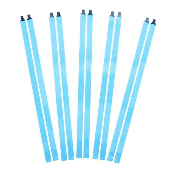 WEUVEB 10Pcs Blue PU Adhesive Strip for Laptop Display Screen Replacement and Electronic Repair