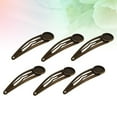 thumbnail image 1 of WEUVEB 10Pcs Assorted Color Barrette Clips with Chic Round Tray Design, 1 of 8