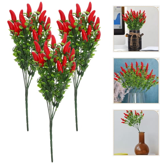 WEUVEB Simulation Fruit Bouquet Faux Flowers Multi 10Pcs