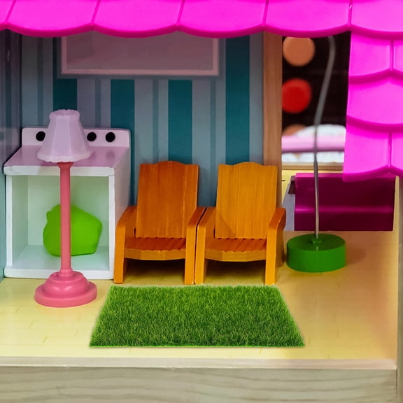 WEUVEB 10Pcs Green Artificial Moss Turf Decorative Faux Grass for Eco Bottle and Table Centerpieces