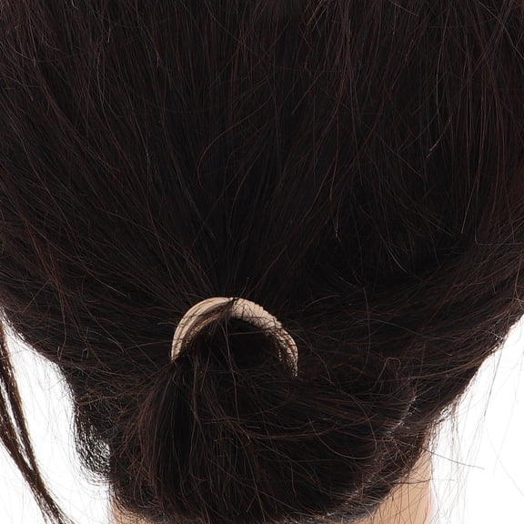 WEUVEB 10Pcs High Elasticity Hair Rubber Bands with Triple Layer Design and Golden Beads