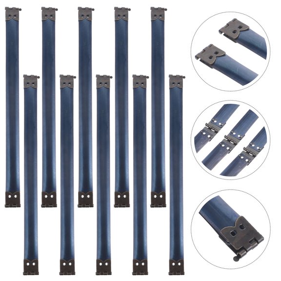 WEUVEB 10Pcs Internal Bag Flex Frame for Handcraft with Easy Installation and Durable Design