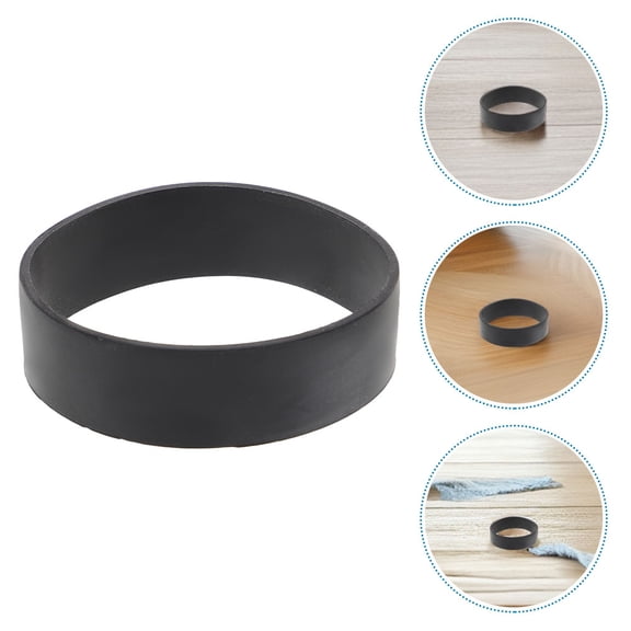 WEUVEB Diving Rubber Straps Versatile Application for Belts Backplates Black 10Pcs