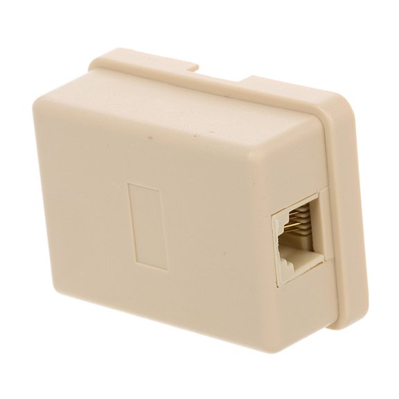 WEUVEB 10Pcs Surface Mount Phone Jack Box with Rj11 6p4c Female Terminal for Telephone Line Connection