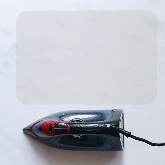 WEUVEB 10pcs Ironing Clothes Protector Mesh White Polyester Heat-Resistant For Steam Iron Home Use