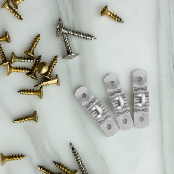 WEUVEB 10Pcs Stainless Steel U Bracket Pipe Clamp Saddle Clamp for Secure Cable Fixing