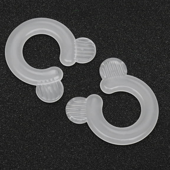 WEUVEB 12 Pcs Transparent Bed Sheet Gripper Holder Plastic Bedding Fixation for Adults