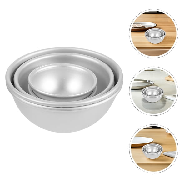 WEUVEB 12-Piece Non-Stick Aluminum Alloy Cake Molds Set for Baking, Kitchen Bakeware Tools
