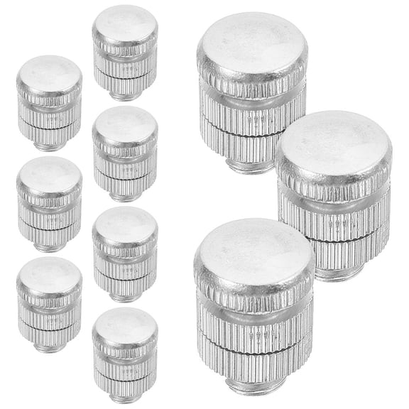 WEUVEB Compact Precision Split Bolt Wire Connectors for Electric Fence Silver 12Pcs