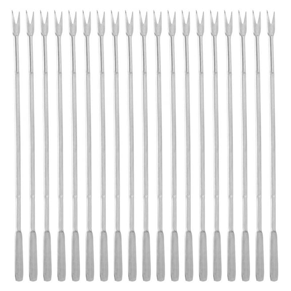 WEUVEB 15Pcs Stainless Steel Lobster Opener Seafood Forks Nut Needles Kitchen Set