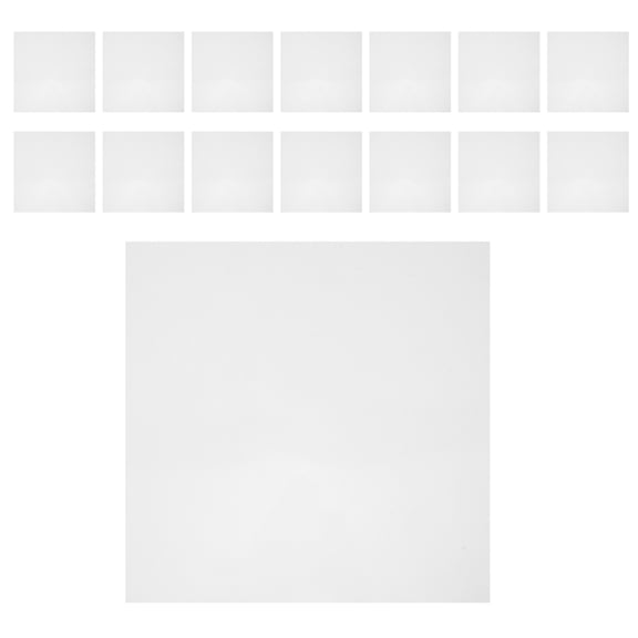 WEUVEB Crafting Stencil Sheets Translucent Easy to 15Pcs