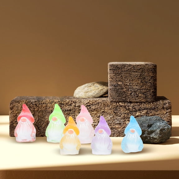 WEUVEB Decorative Resin Gnomes Assorted Color Ideal for Various Home Settings