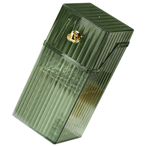 WEUVEB Light Green Makeup Brush Holder Storage Container with Practical Design for Cosmetics and Beauty Tools