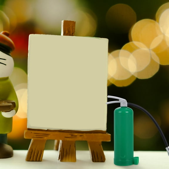 WEUVEB 1Pack Miniature Fire Extinguisher Toy for Collectors and Hobbyists with Modern Style