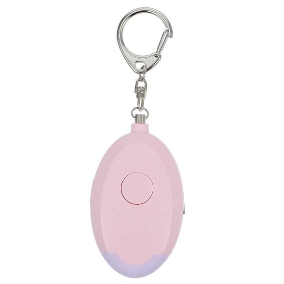 WEUVEB 1Pack Pink Emergency Alert Device for Women 130 Decibel LED Light 6.2X1.57in