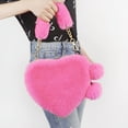 thumbnail image 1 of WEUVEB Weuveb Shaped Plush Handbag for Women Stylish Casual Beach Party, 1 of 8