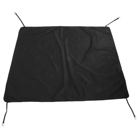 WEUVEB Car Windscreen Covers Frost Black 1Pcs 89X71X55In