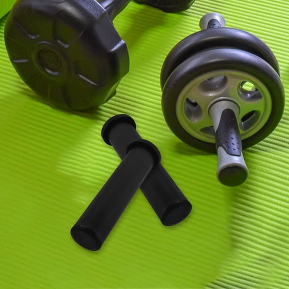 WEUVEB Barbell Weight Plate Converter Black For Beginners 1 Pair