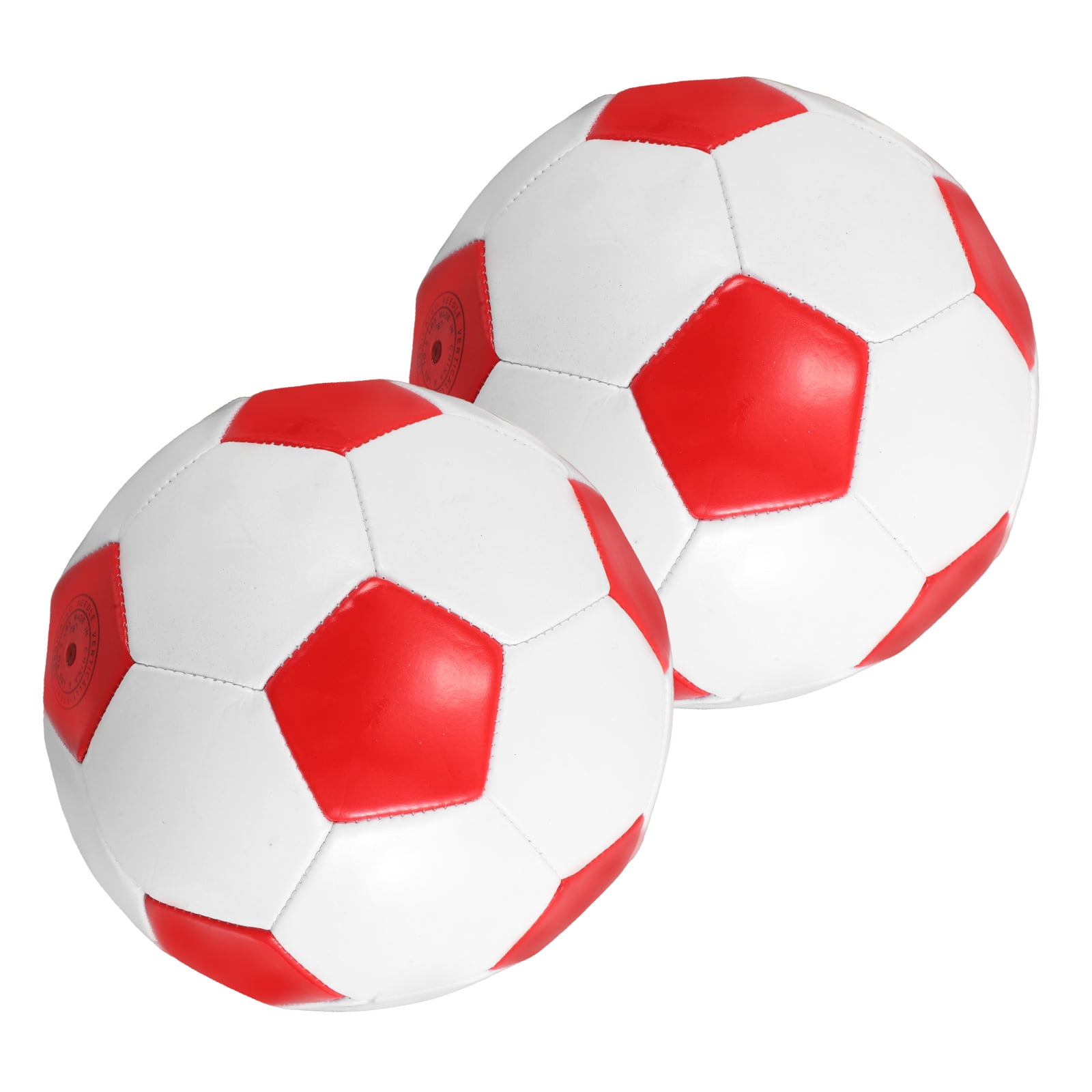 WEUVEB 1Pair PU Material Official Size Soccer Ball for Sports Training and Matches