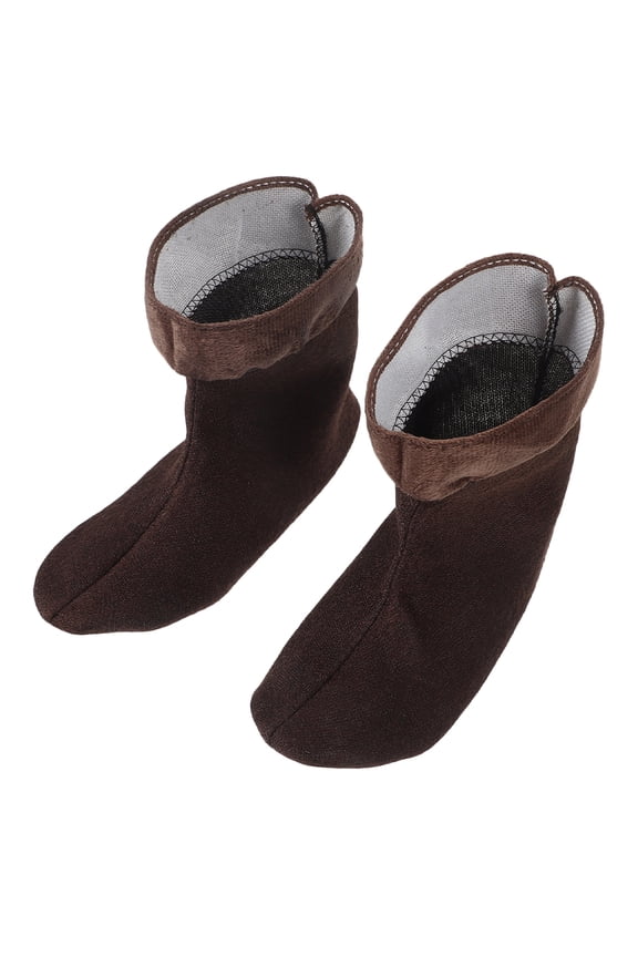 1Pair Thermal Boot Liner for Rain Boots Plush Soft Insulated Removable Washable Inserts